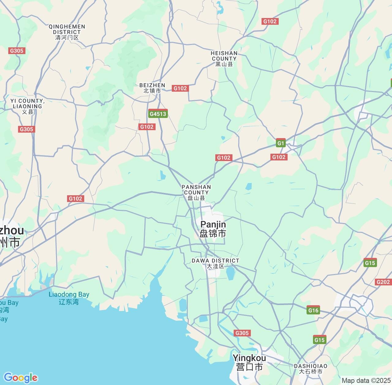 Map image for Intellectual Property Lawyers in Panshan and Liaoning IP firms at coordinates  ; .