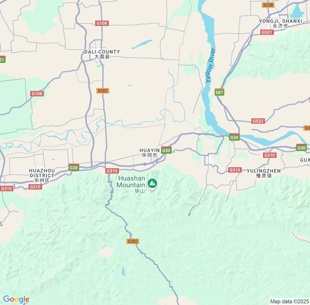 Map image for Intellectual Property Lawyers in Huayin and Shaanxi IP firms at coordinates  ; .