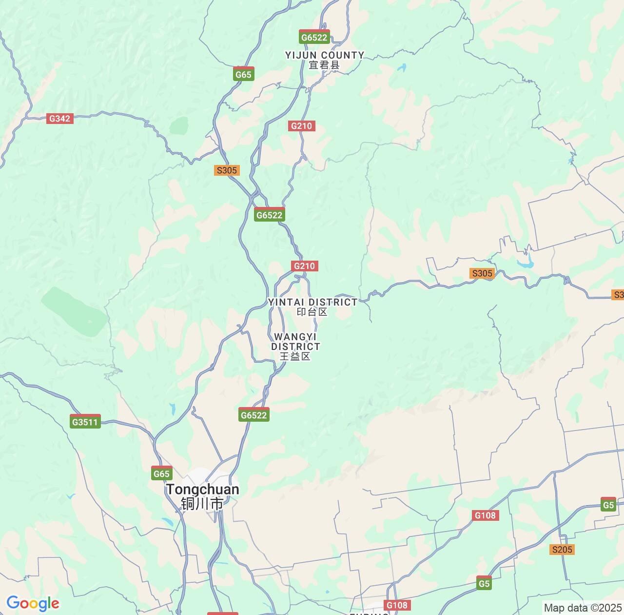 Map image for Intellectual Property Lawyers in Yintai and Shaanxi IP firms at coordinates  ; .