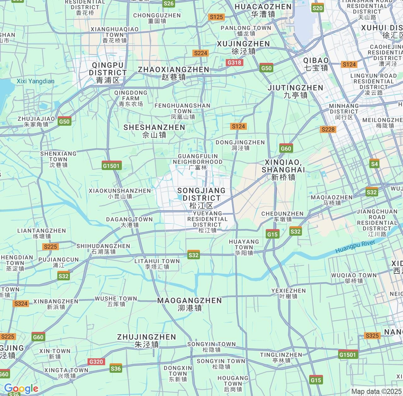 Map image for Intellectual Property Lawyers in Songjiang and Shanghai IP firms at coordinates  ; .