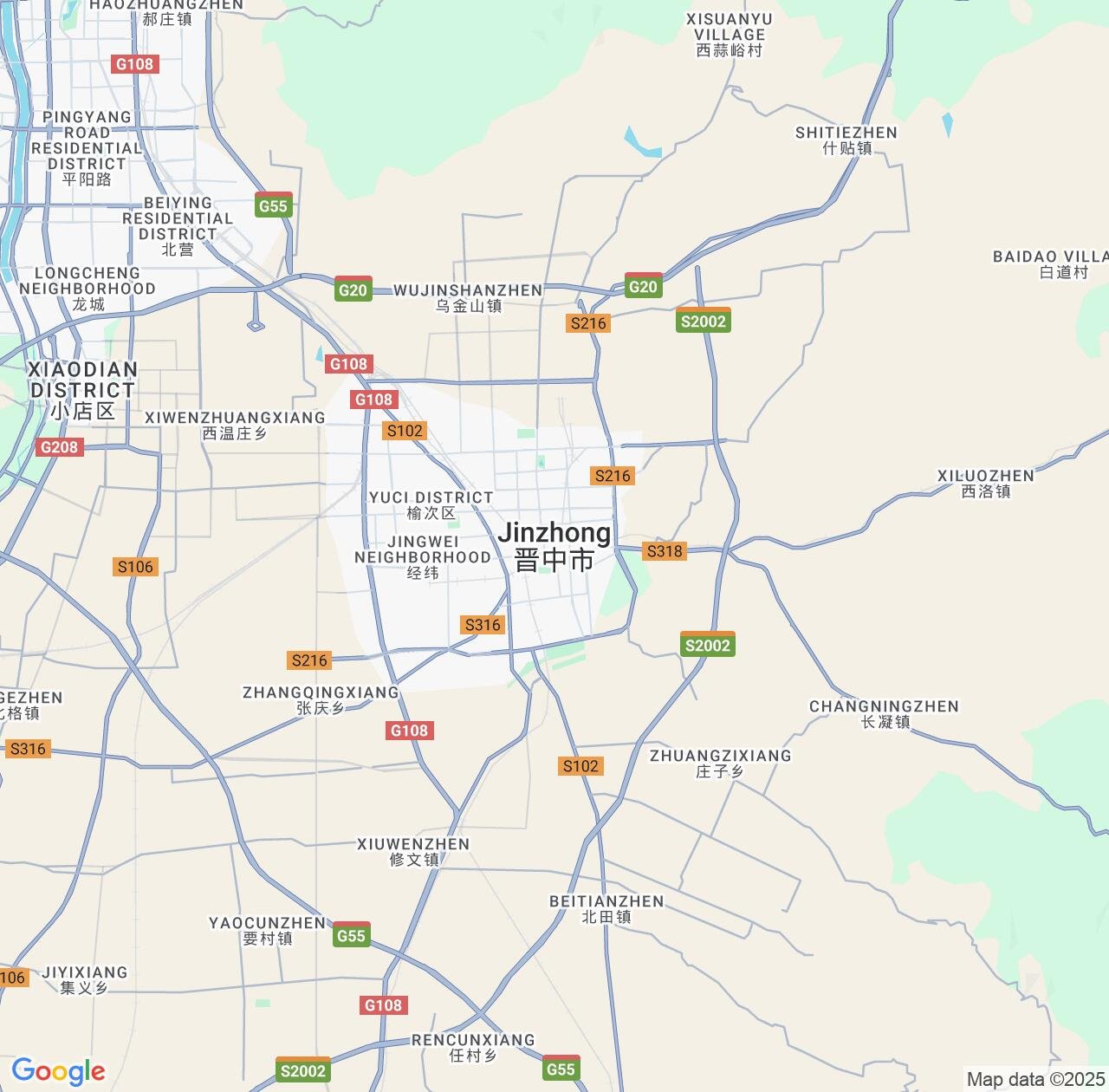 Map image for Intellectual Property Lawyers in Jinzhong and Shanxi IP firms at coordinates  ; .