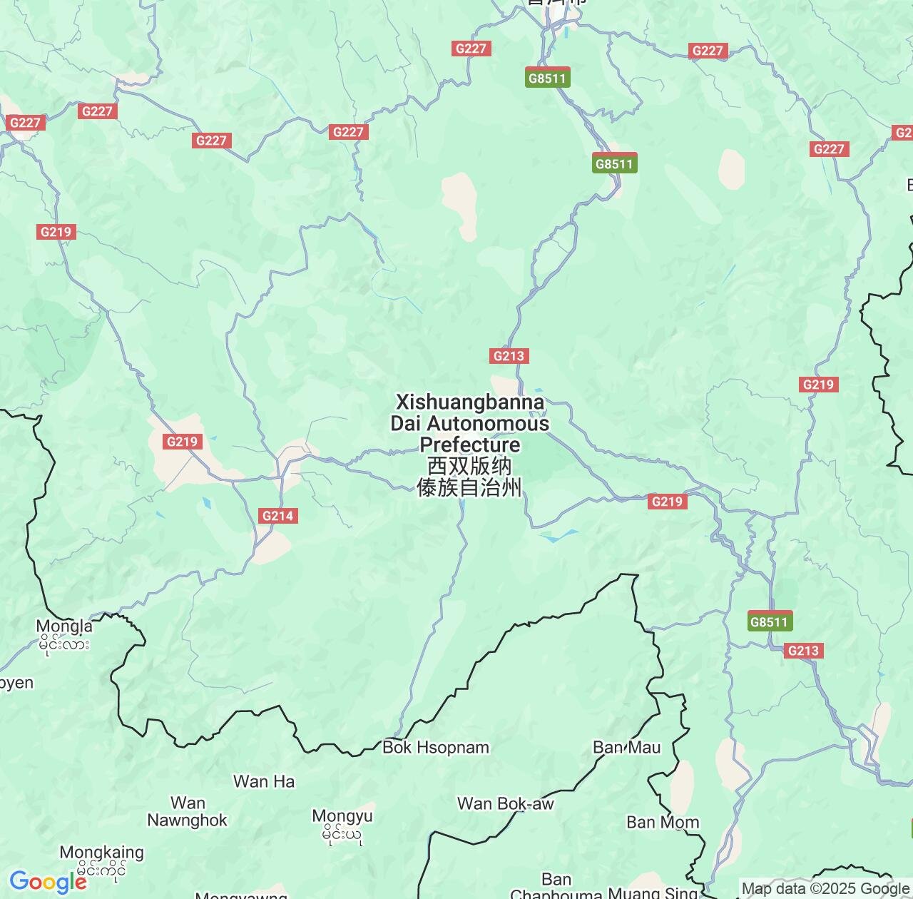 Map image for Intellectual Property Lawyers in Jinghong and Yunnan IP firms at coordinates  ; .