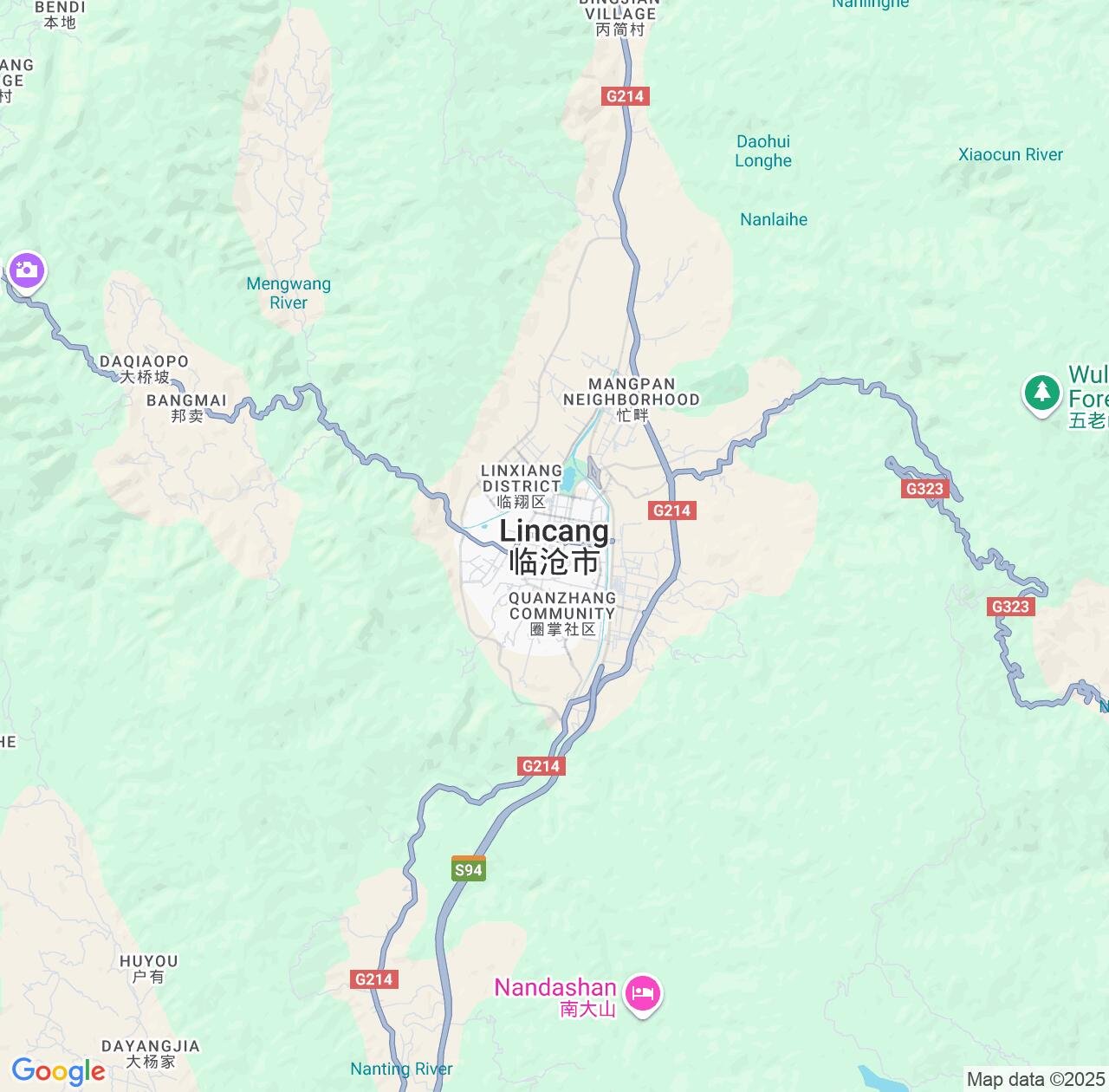 Map image for Intellectual Property Lawyers in Lincang and Yunnan IP firms at coordinates  ; .