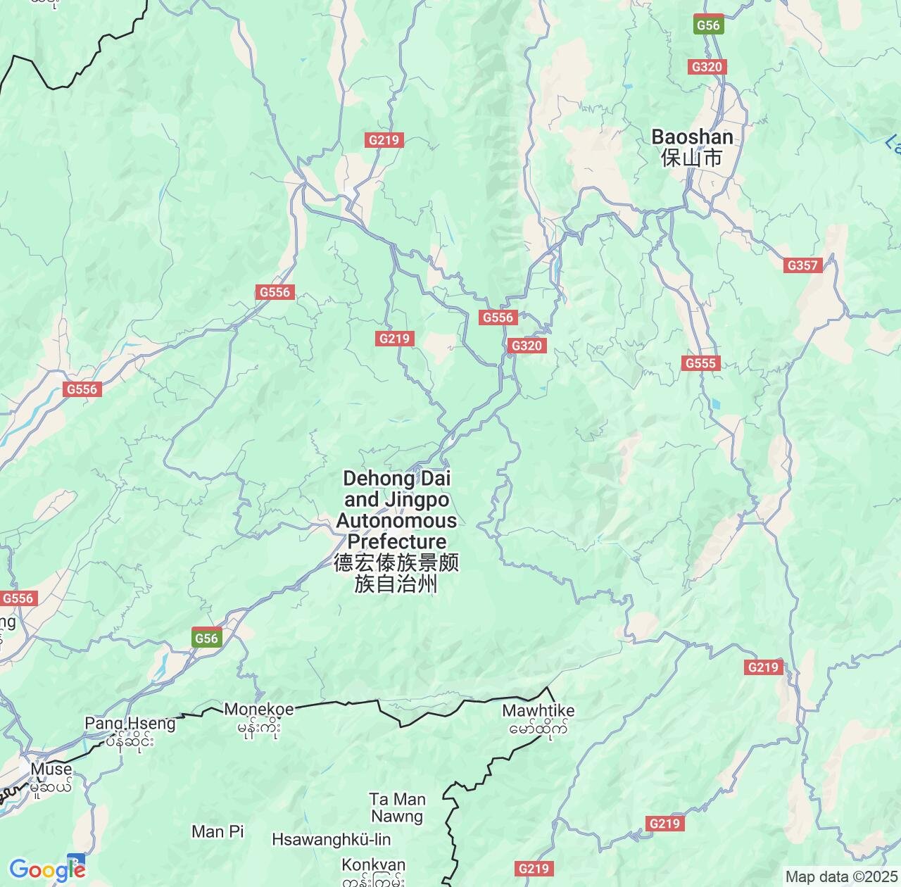 Map image for Intellectual Property Lawyers in Longling County and Yunnan IP firms at coordinates  ; .