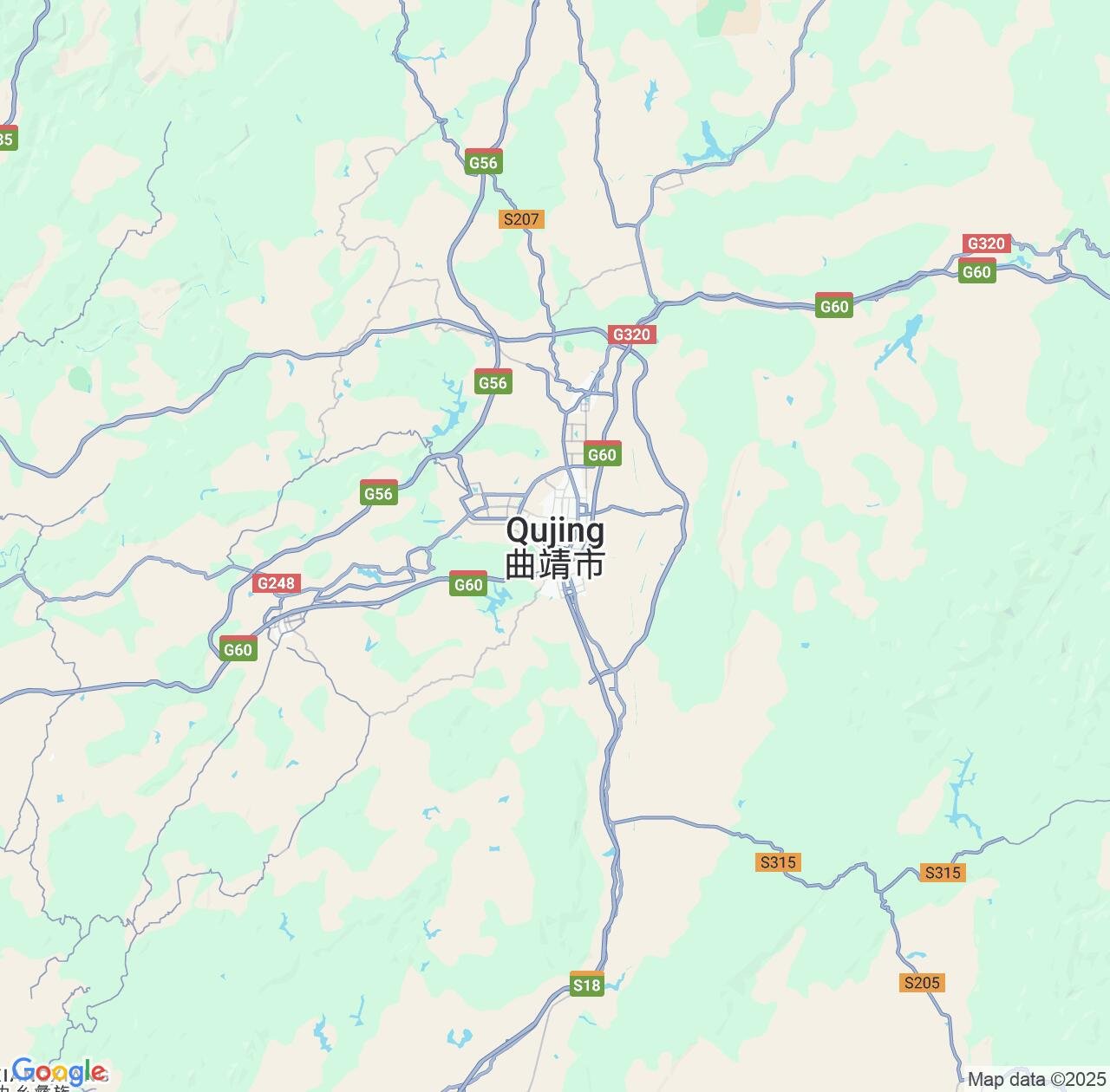 Map image for Intellectual Property Lawyers in Qujing and Yunnan IP firms at coordinates  ; .