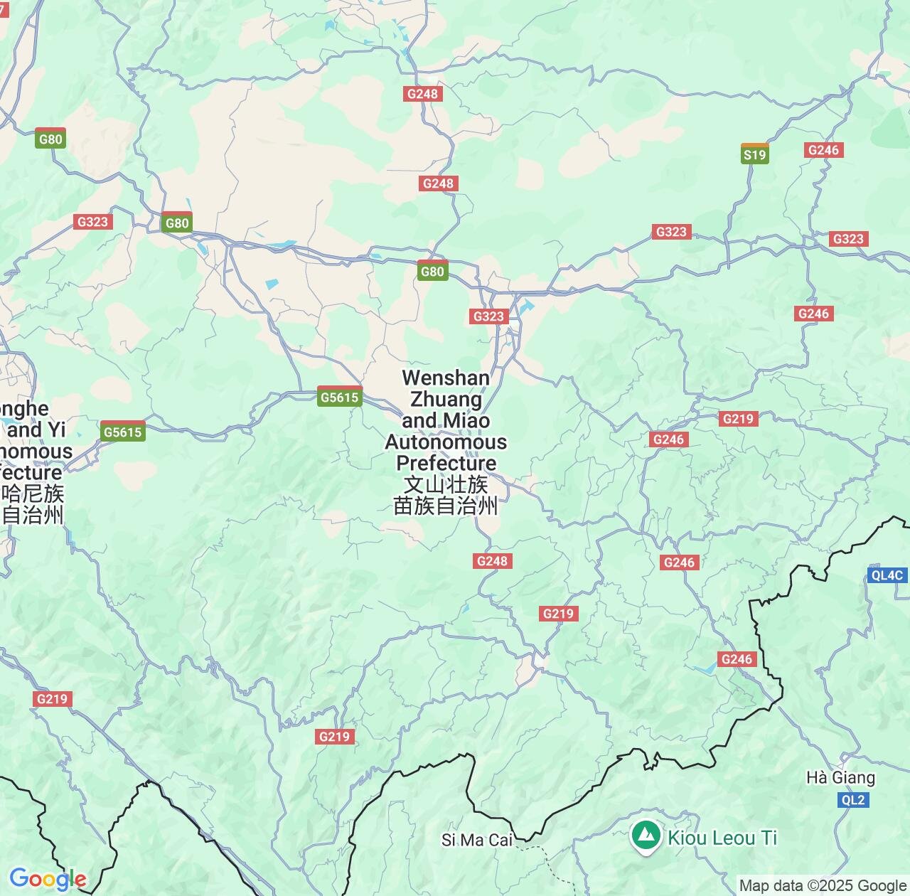 Map image for Intellectual Property Lawyers in Wenshan City and Yunnan IP firms at coordinates  ; .