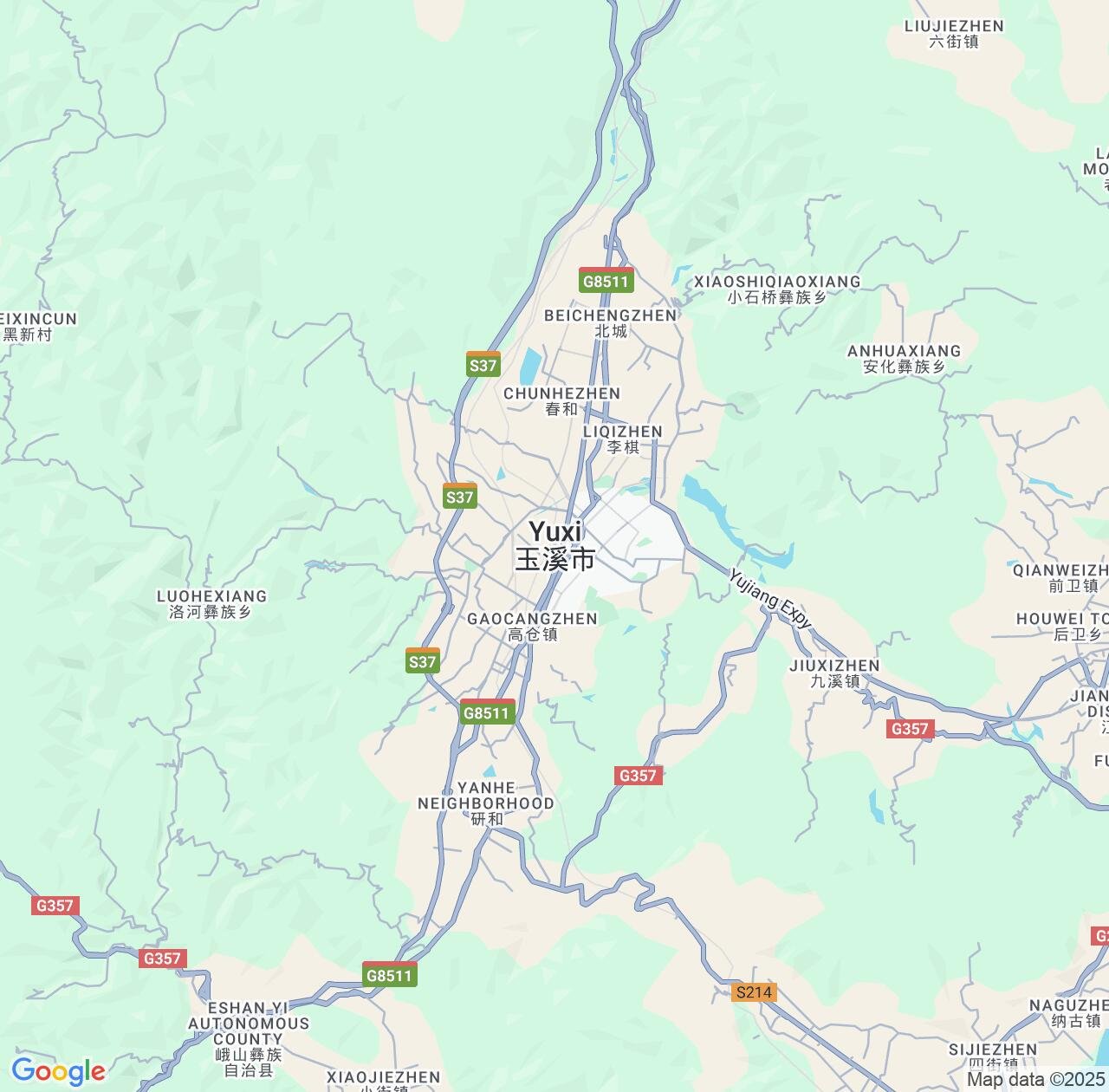 Map image for Intellectual Property Lawyers in Yuxi and Yunnan IP firms at coordinates  ; .