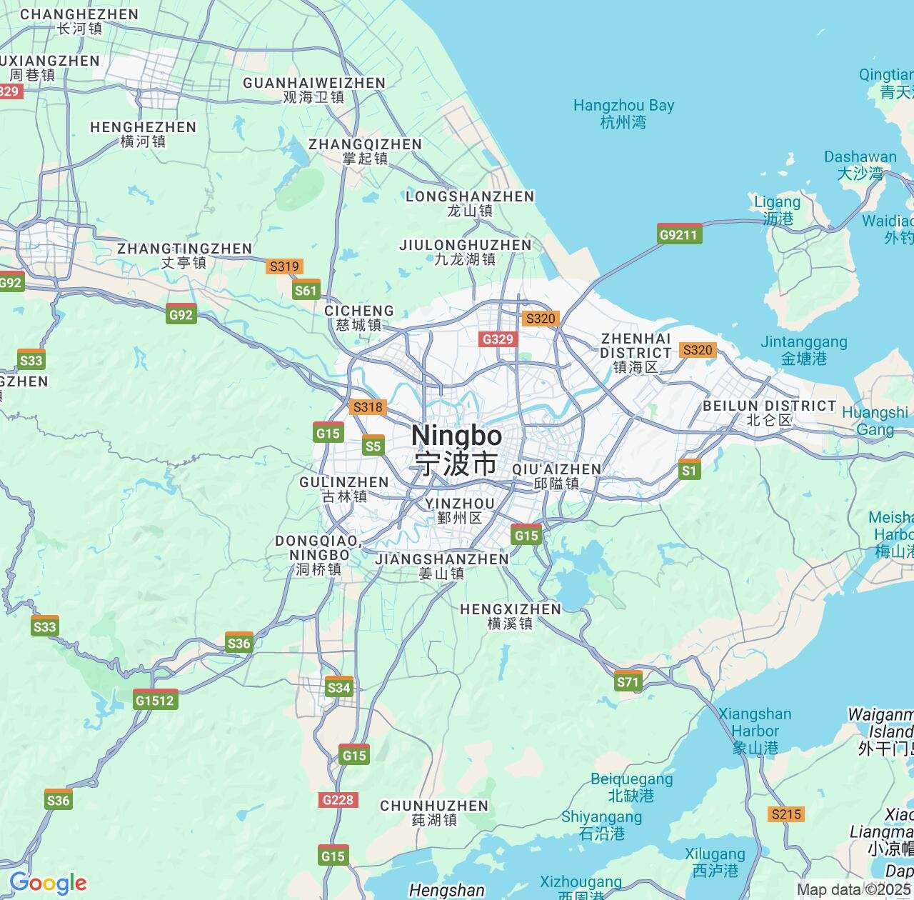 Map image for Intellectual Property Lawyers in Ningbo and Zhejiang IP firms at coordinates  ; .