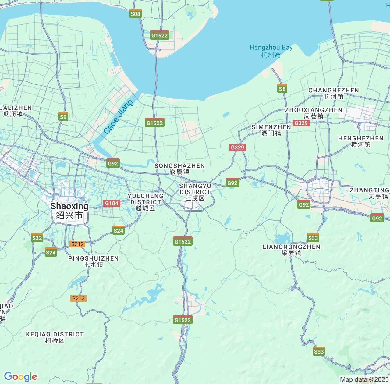 Map image for Intellectual Property Lawyers in Shangyu and Zhejiang IP firms at coordinates  ; .