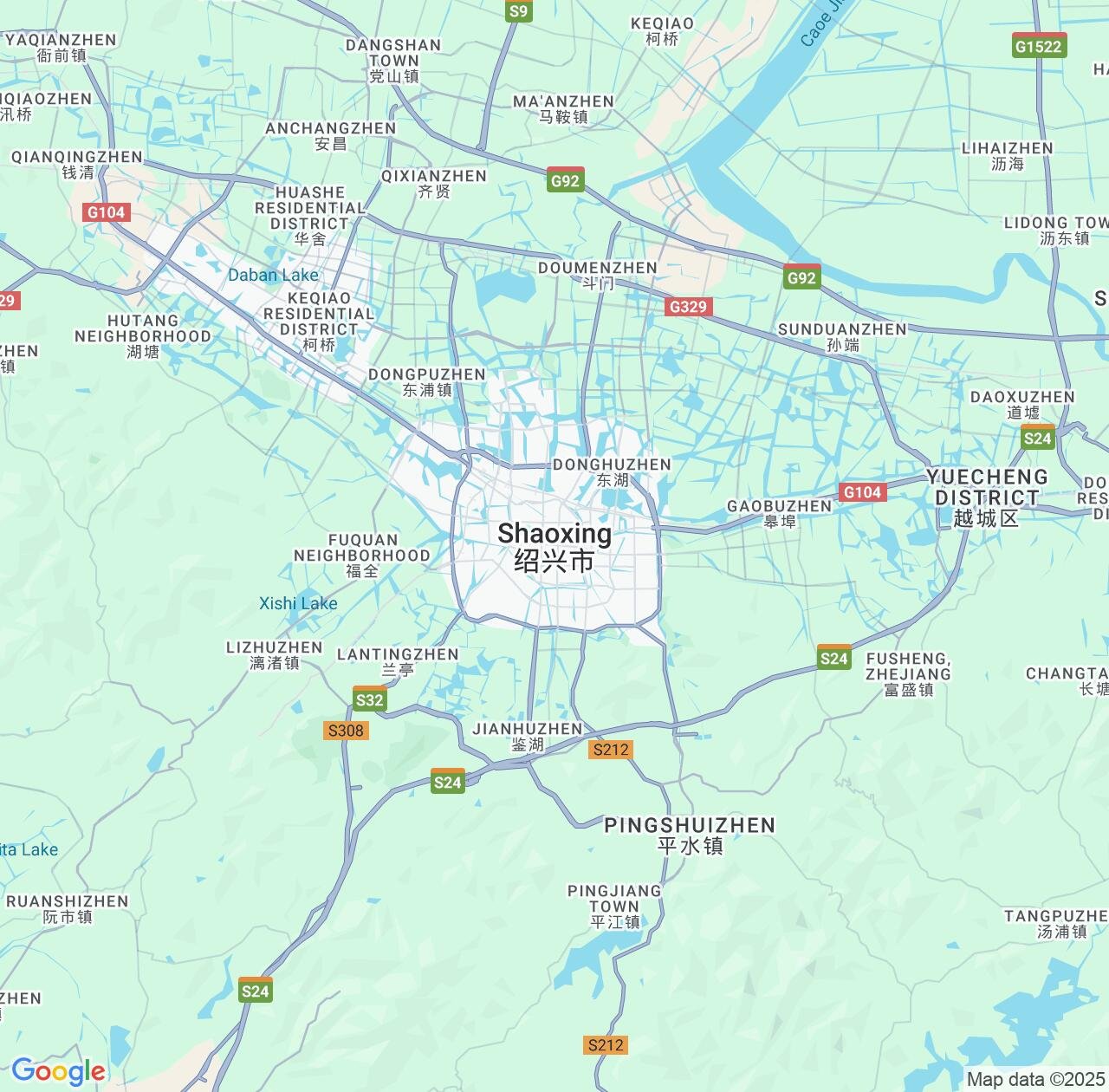 Map image for Intellectual Property Lawyers in Shaoxing and Zhejiang IP firms at coordinates  ; .