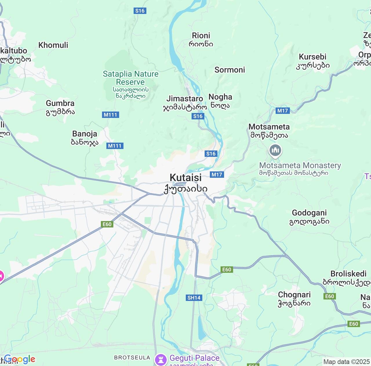 Map image for Intellectual Property Lawyers in Kutaisi and Imereti IP firms at coordinates  ; .
