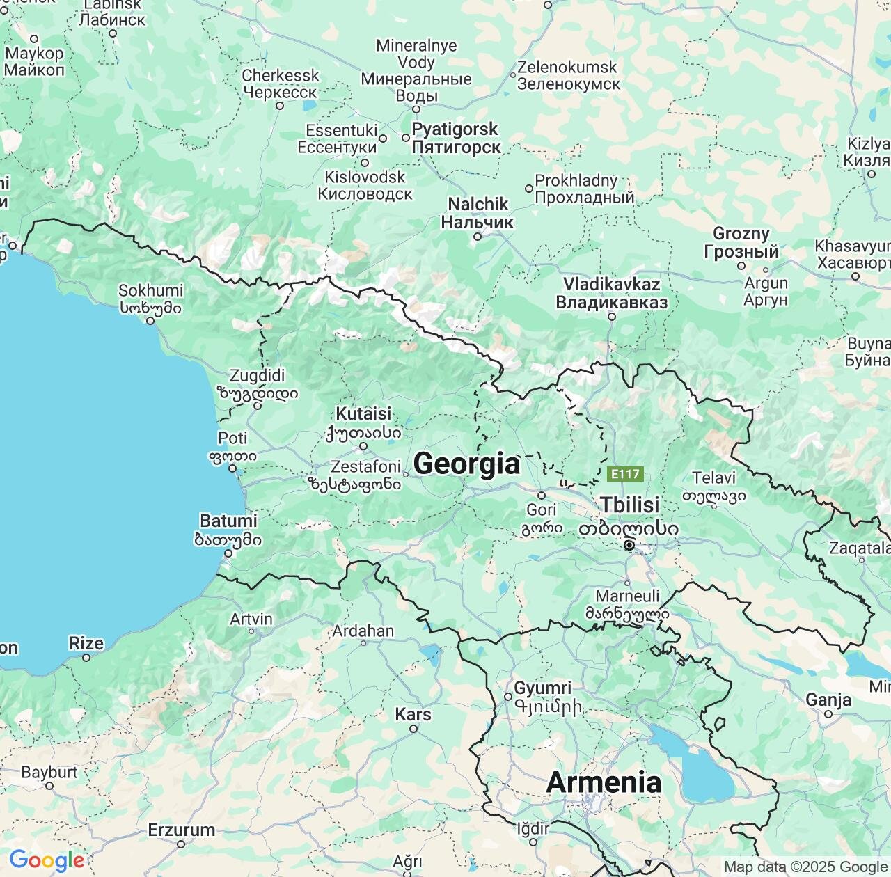 Map image for Intellectual Property Lawyers in Georgia and Asia IP firms at coordinates  ; .