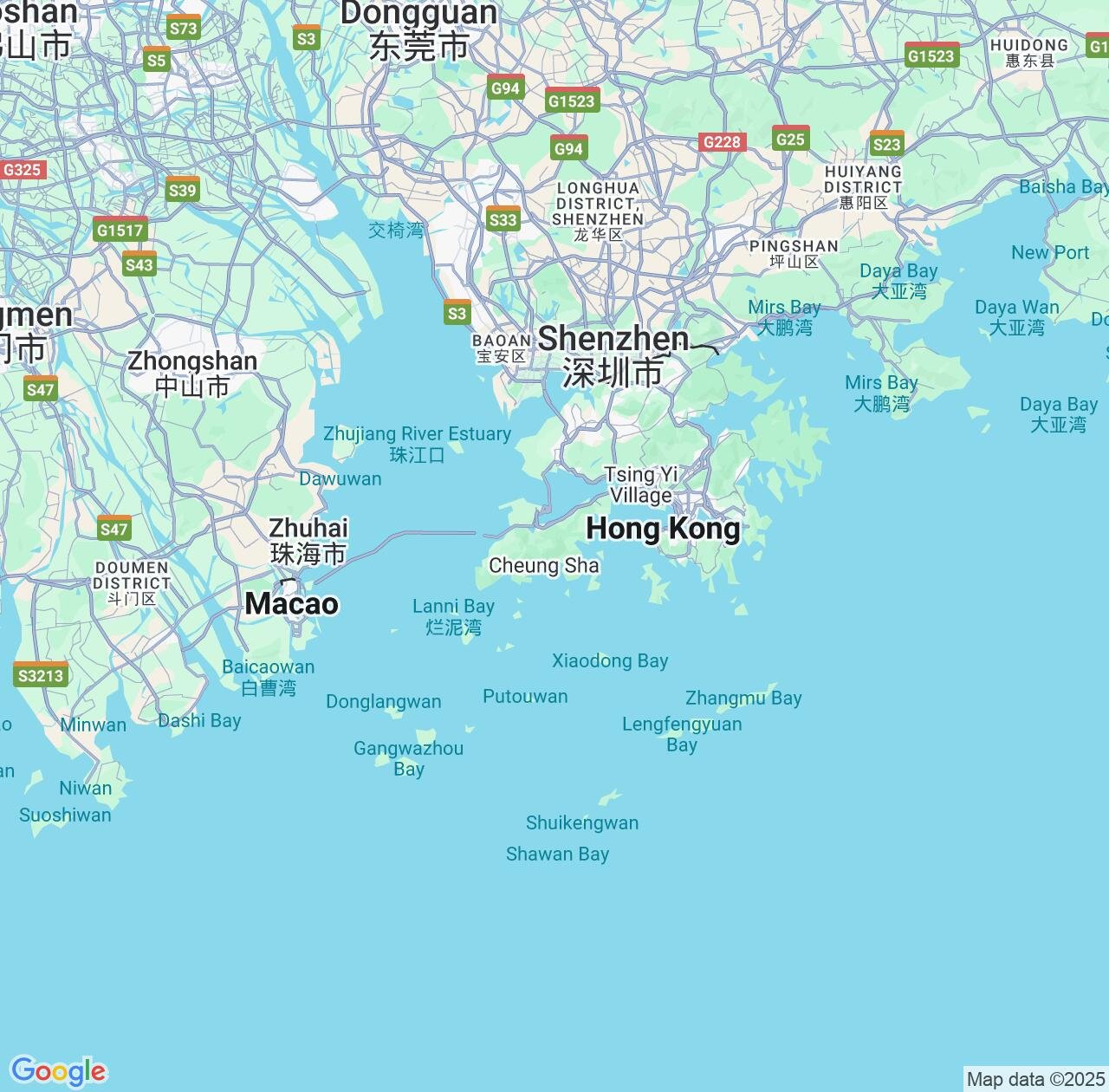Map image for Intellectual Property Lawyers in Islands and Hong Kong S.A.R. IP firms at coordinates  ; .