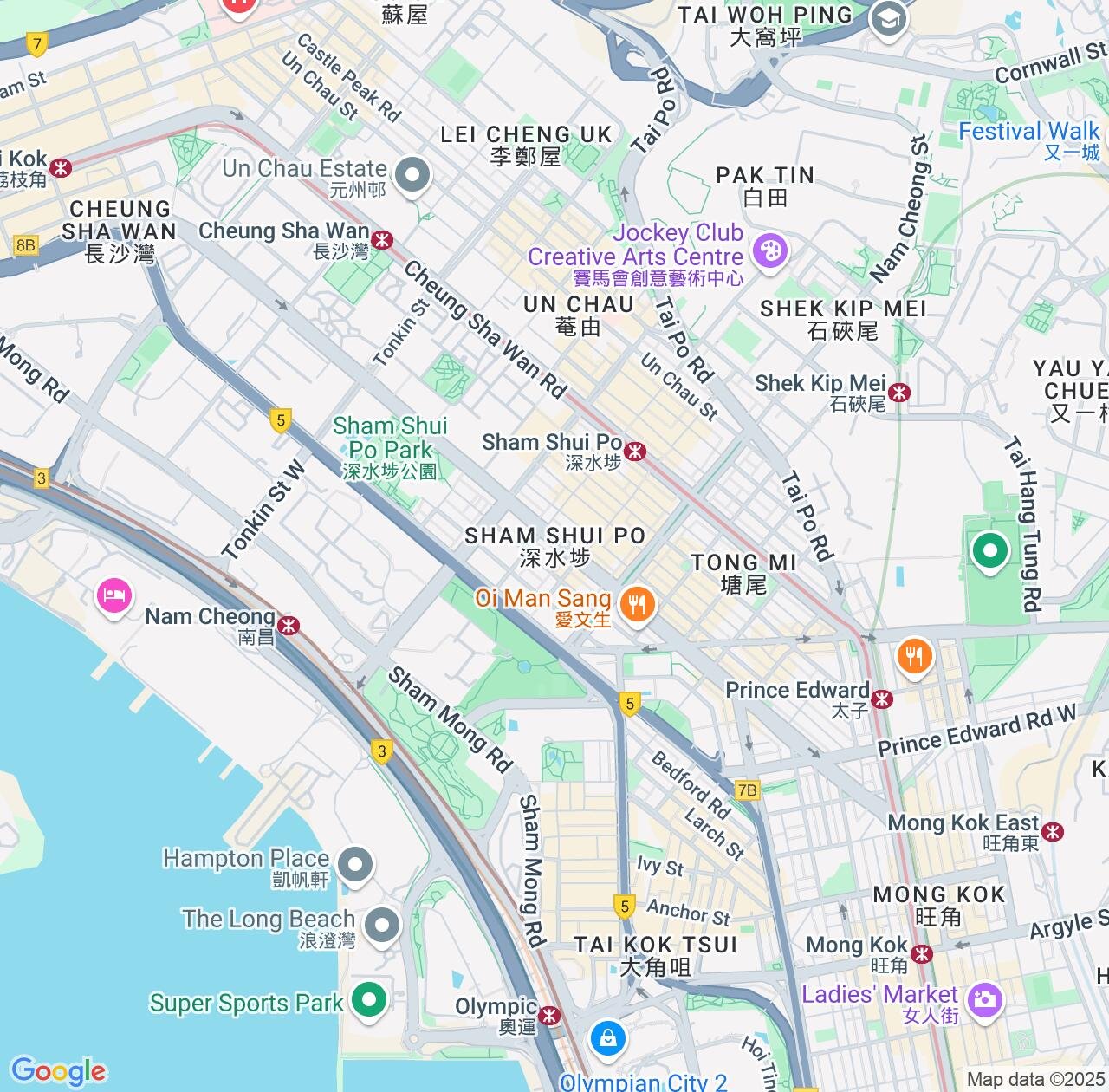 Map image for Intellectual Property Lawyers in Sham Shui Po and Hong Kong S.A.R. IP firms at coordinates  ; .