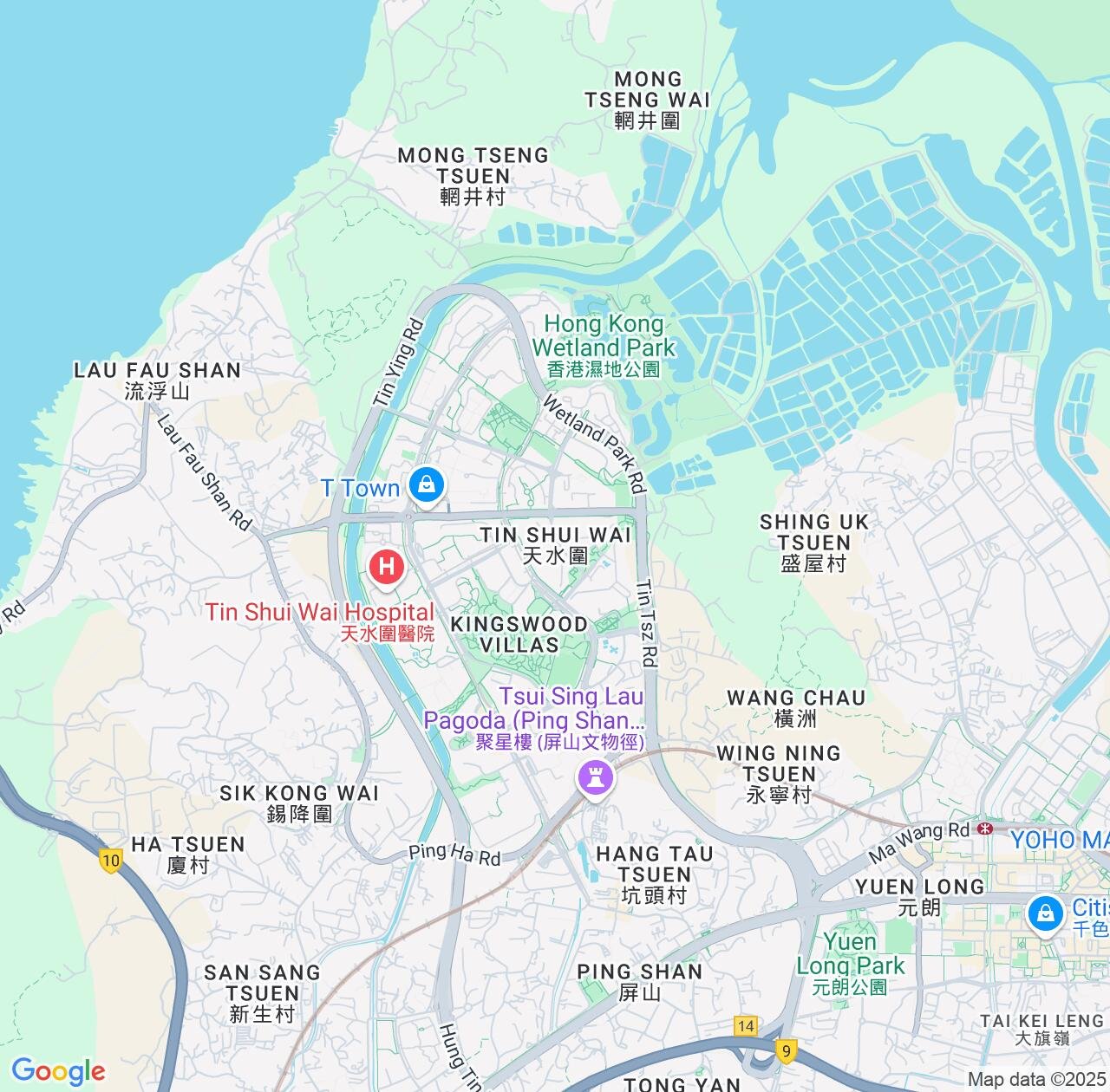Map image for Intellectual Property Lawyers in Tin Shui Wai and Yuen Long IP firms at coordinates  ; .