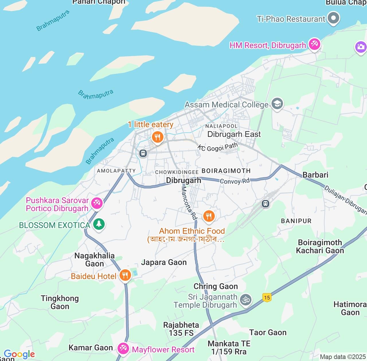 Map image for Intellectual Property Lawyers in Dibrugarh and Assam IP firms at coordinates  ; .