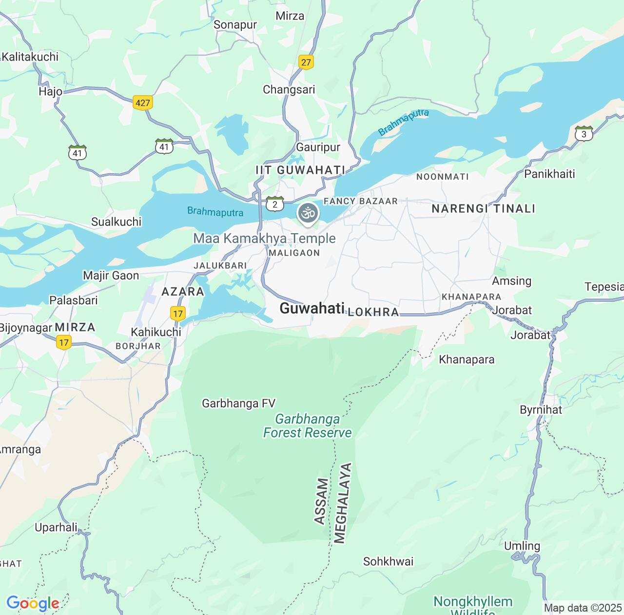 Map image for Intellectual Property Lawyers in Guwahati and Assam IP firms at coordinates  ; .