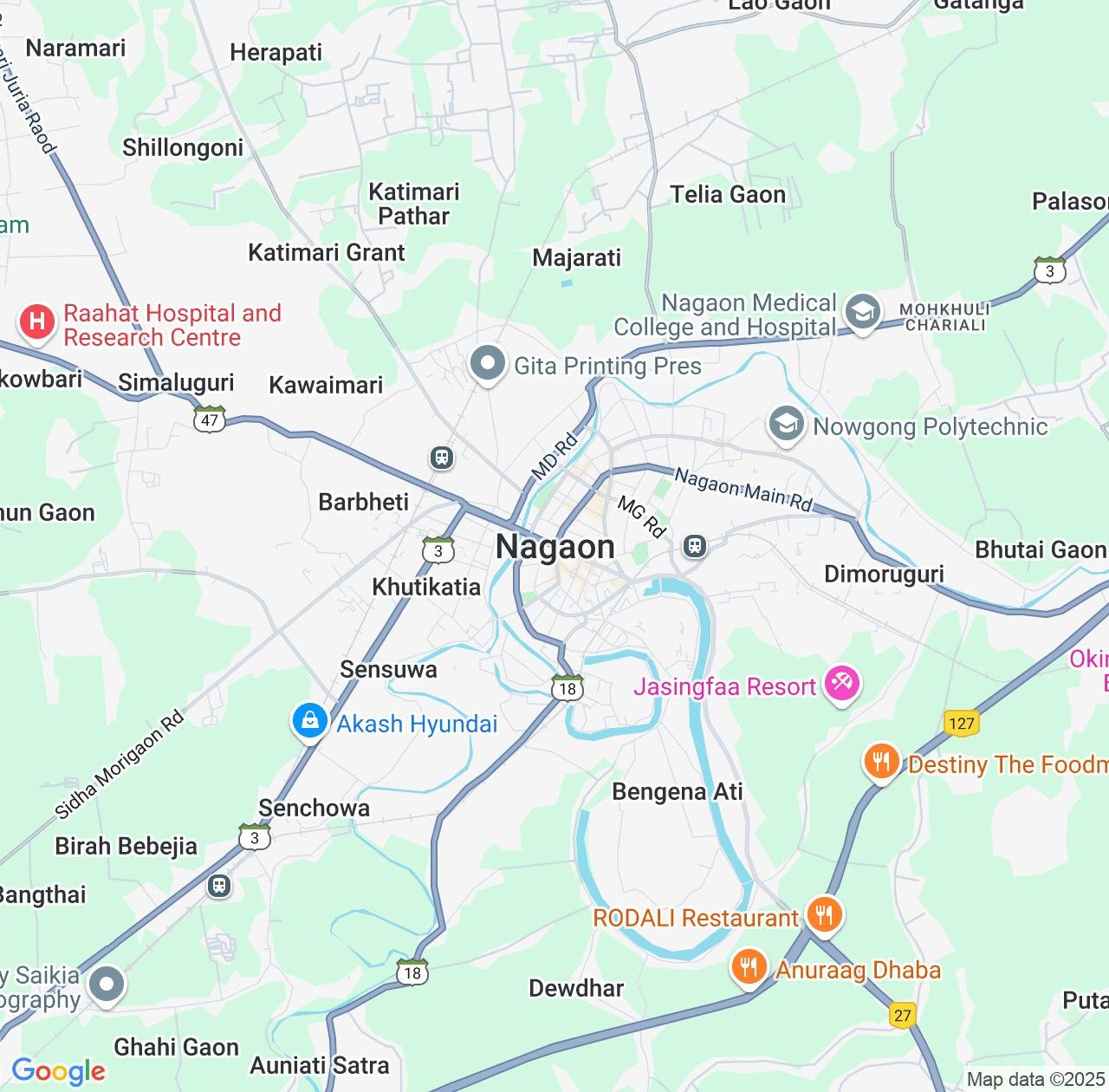 Map image for Intellectual Property Lawyers in Nagaon and Assam IP firms at coordinates  ; .