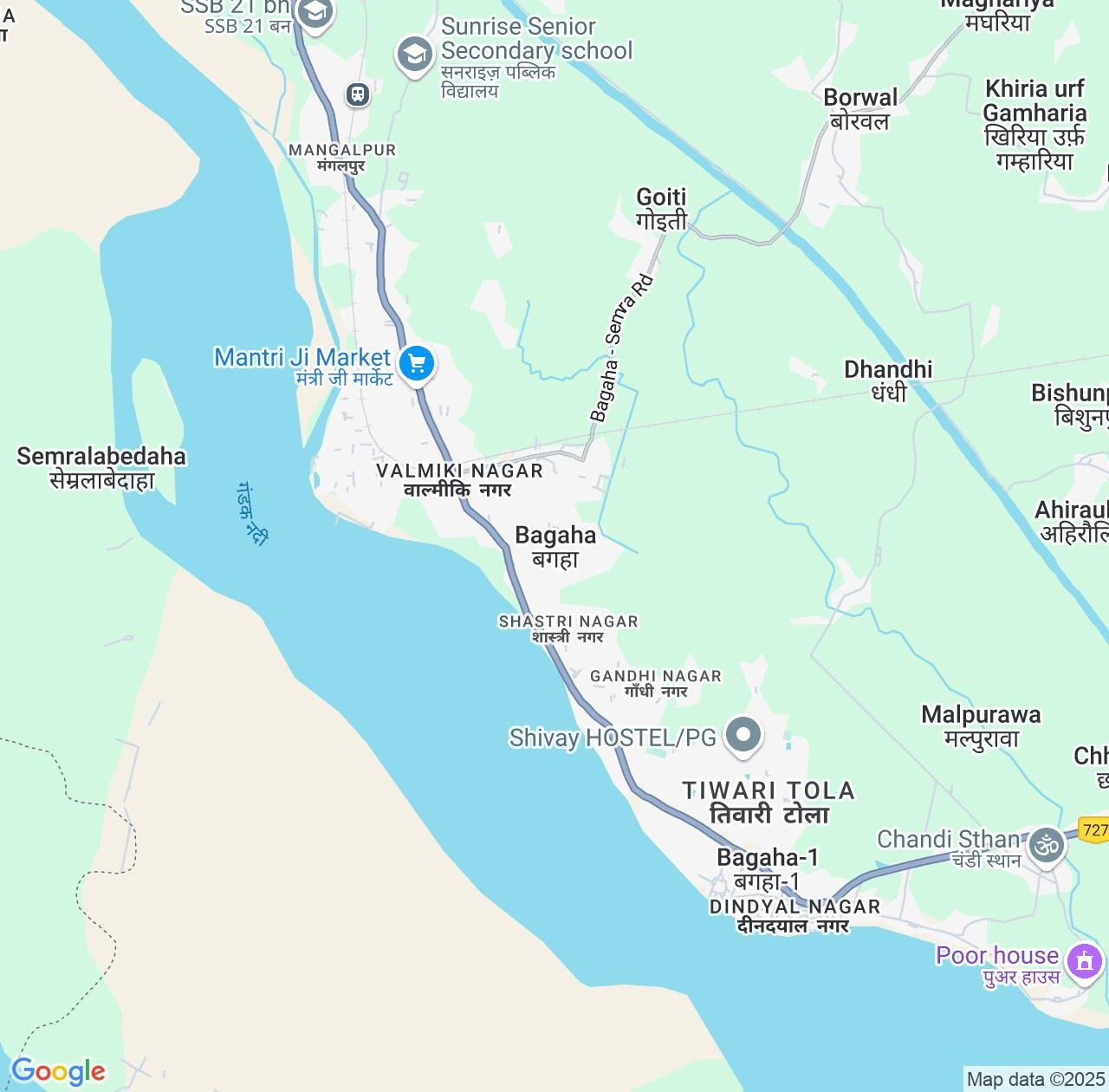 Map image for Intellectual Property Lawyers in Bagaha and Bihar IP firms at coordinates  ; .