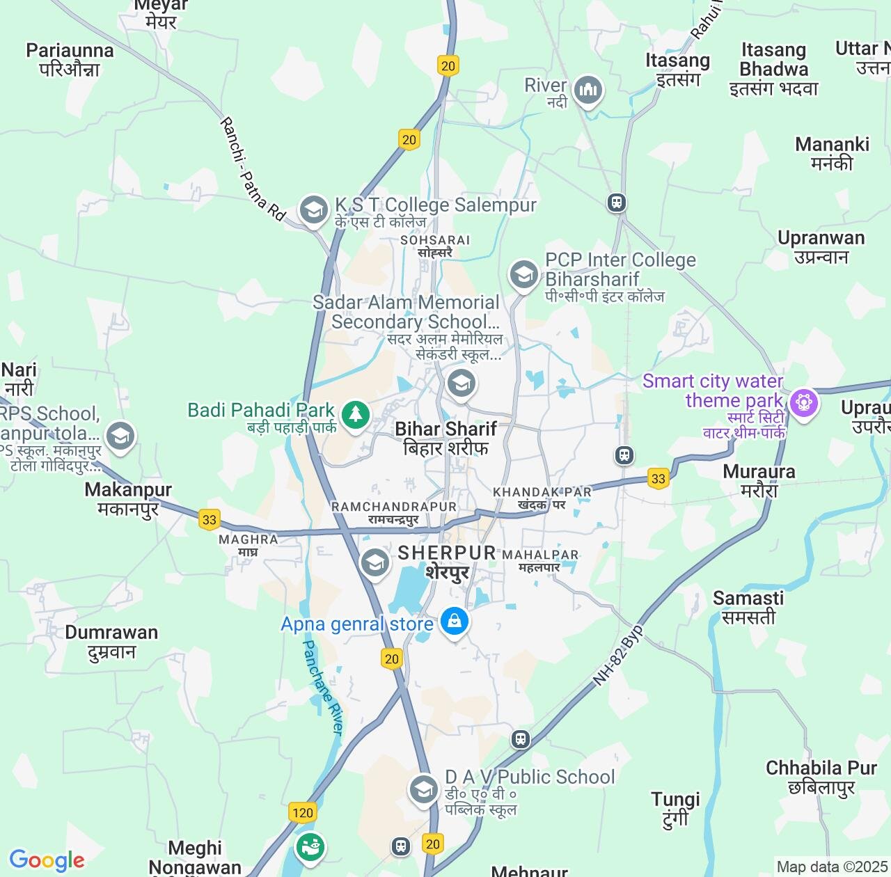 Map image for Intellectual Property Lawyers in Bihar Sharif and Bihar IP firms at coordinates  ; .