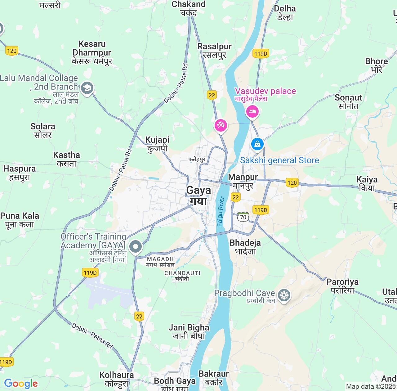 Map image for Intellectual Property Lawyers in Gaya and Bihar IP firms at coordinates  ; .