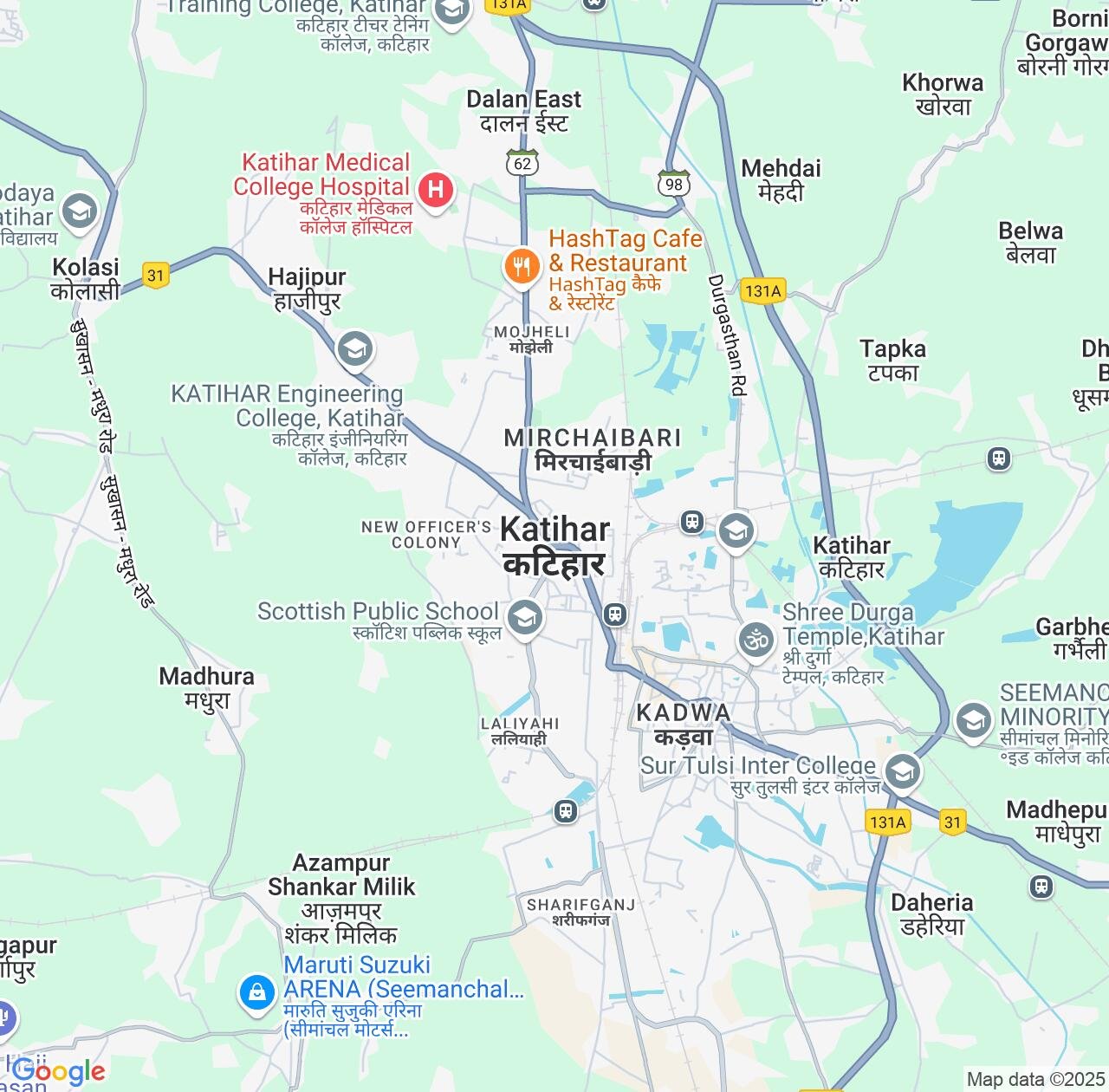 Map image for Intellectual Property Lawyers in Katihar and Bihar IP firms at coordinates  ; .