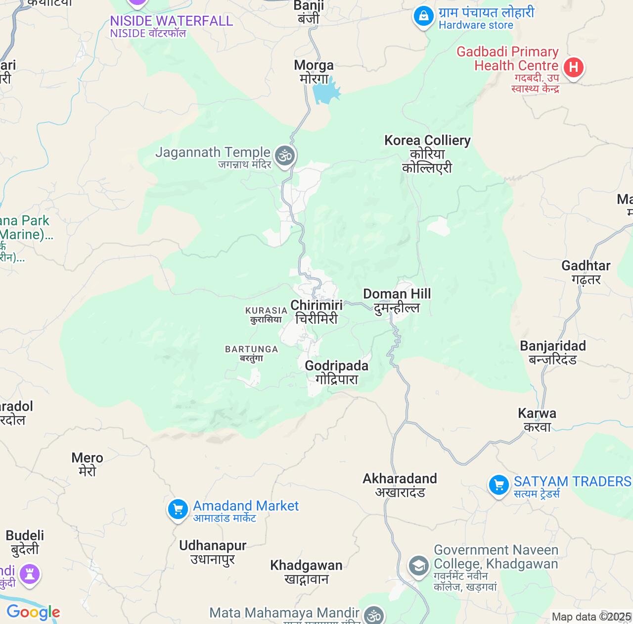 Map image for Intellectual Property Lawyers in Chirmiri and Chhattisgarh IP firms at coordinates  ; .