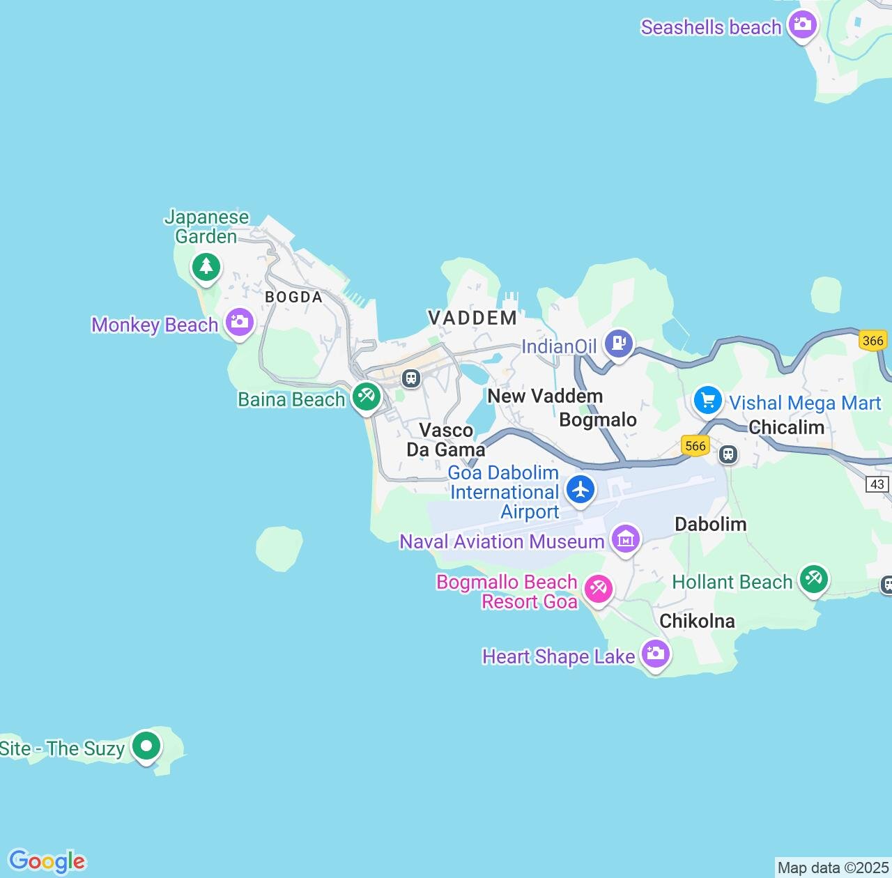Map image for Intellectual Property Lawyers in Mormugao and Goa IP firms at coordinates  ; .