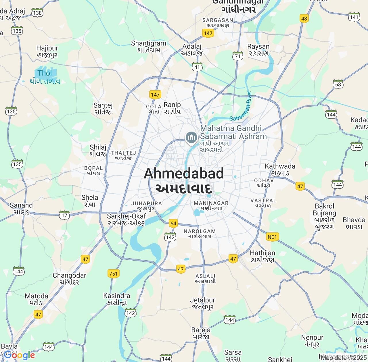 Map image for Intellectual Property Lawyers in Ahmedabad and Gujarat IP firms at coordinates  ; .