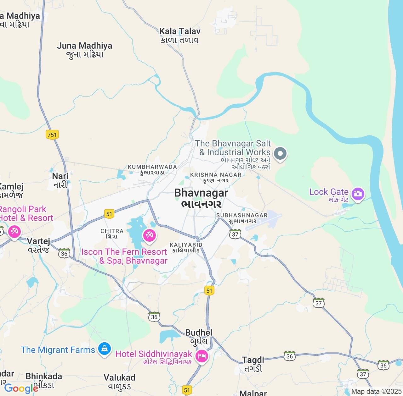 Map image for Intellectual Property Lawyers in Bhavnagar and Gujarat IP firms at coordinates  ; .