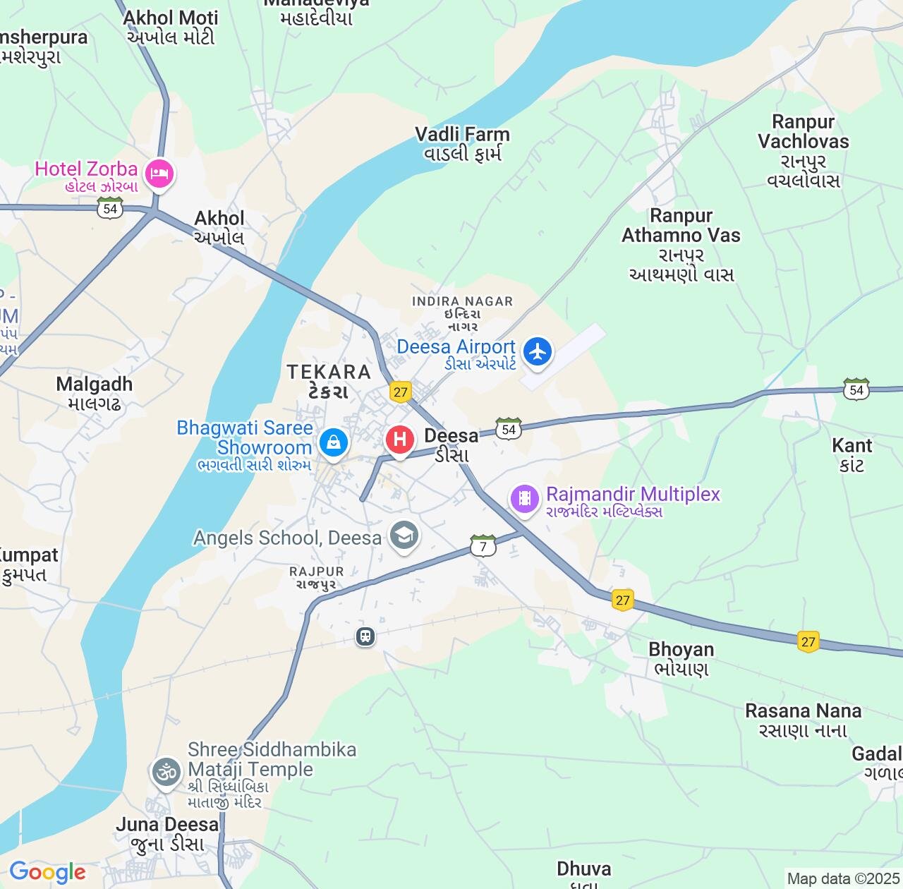 Map image for Intellectual Property Lawyers in Deesa and Gujarat IP firms at coordinates  ; .