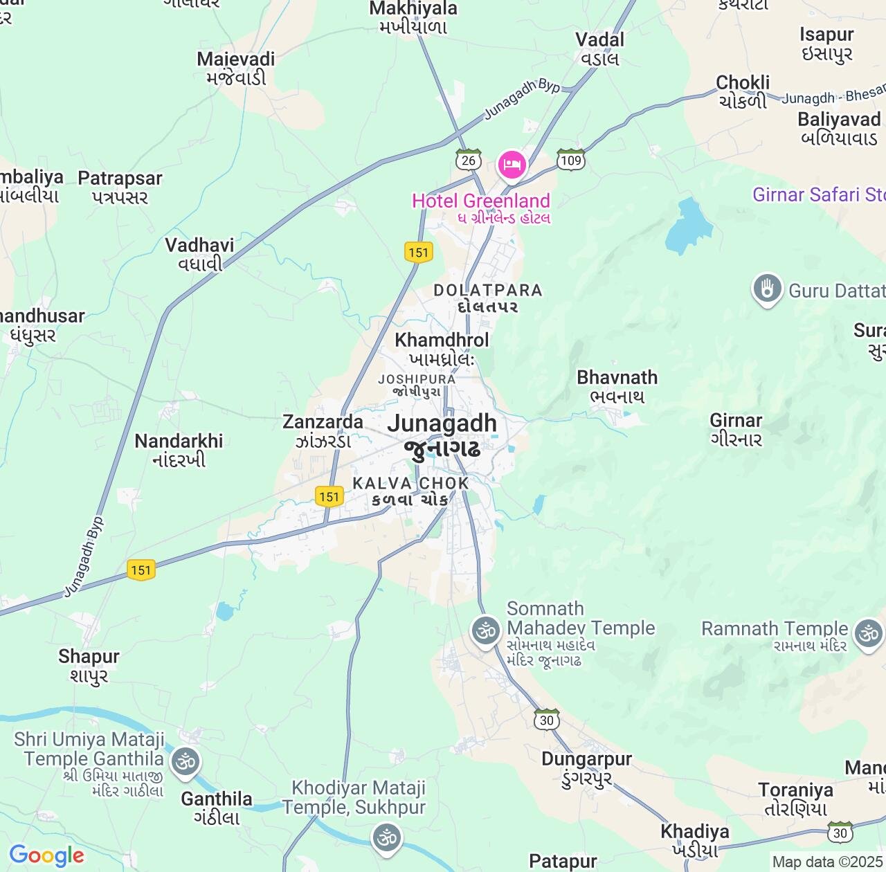 Map image for Intellectual Property Lawyers in Junagadh and Gujarat IP firms at coordinates  ; .