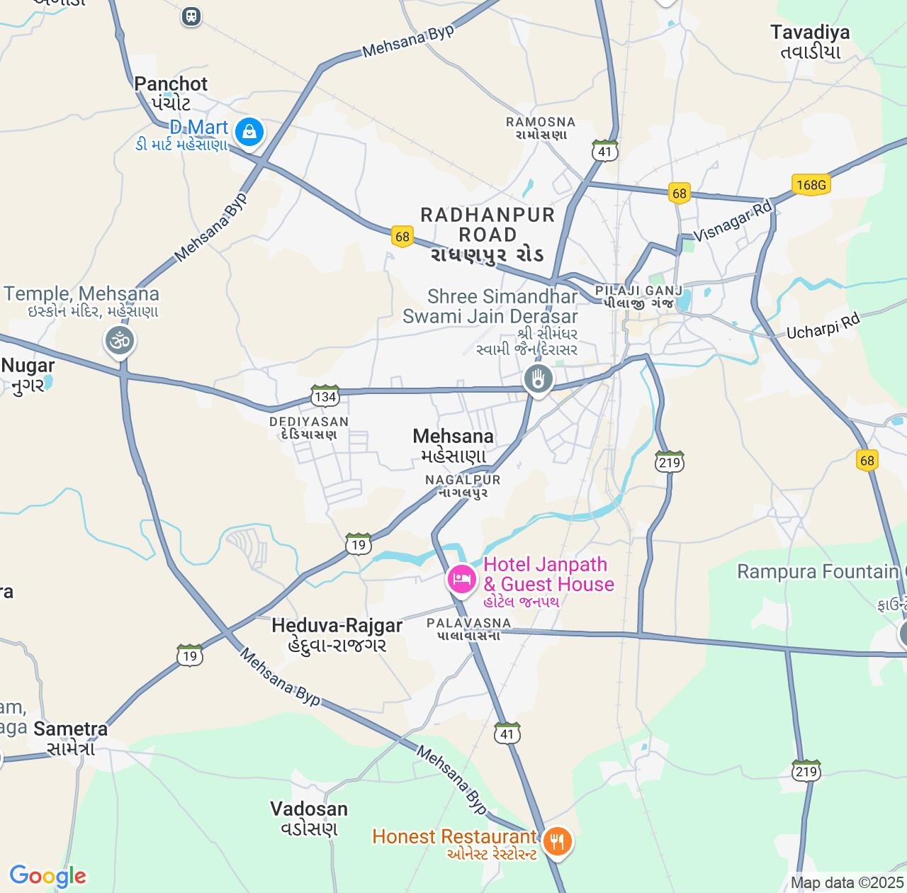 Map image for Intellectual Property Lawyers in Mahesana and Gujarat IP firms at coordinates  ; .