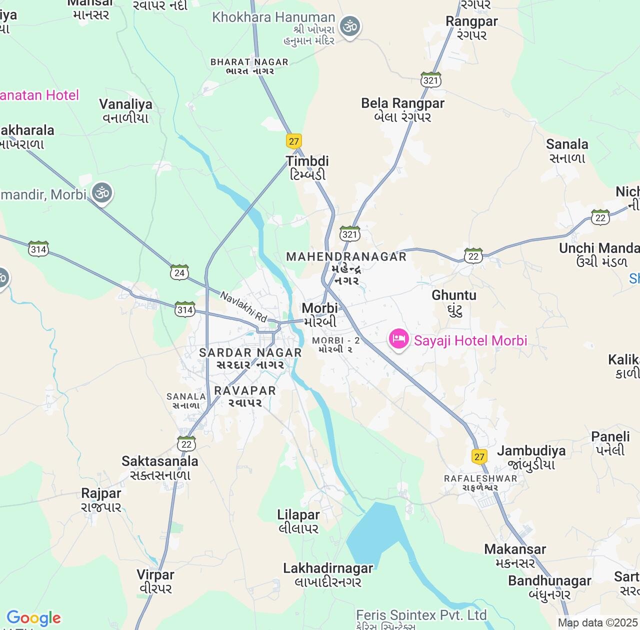 Map image for Intellectual Property Lawyers in Morvi and Gujarat IP firms at coordinates  ; .
