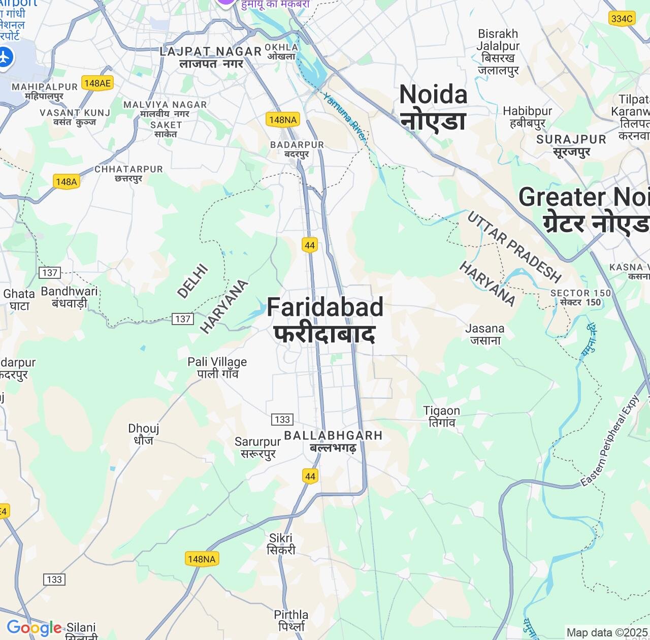 Map image for Intellectual Property Lawyers in Faridabad and Haryana IP firms at coordinates  ; .