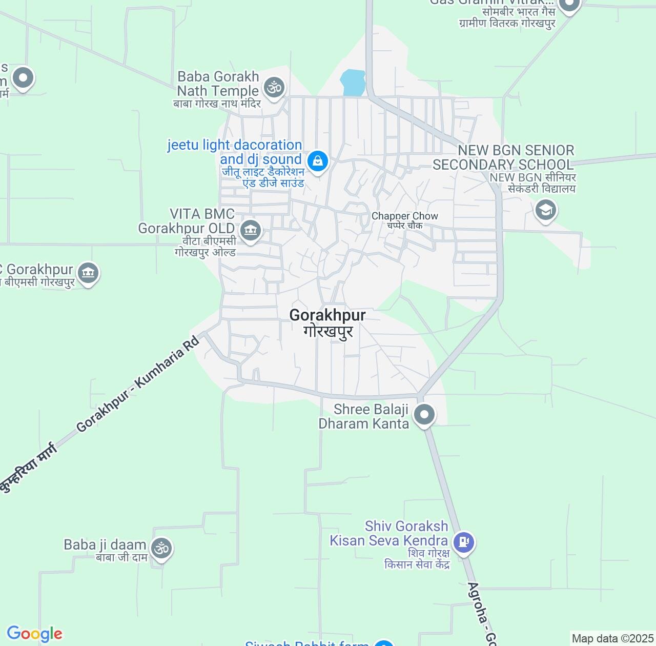 Map image for Intellectual Property Lawyers in Gorakhpur and Haryana IP firms at coordinates  ; .