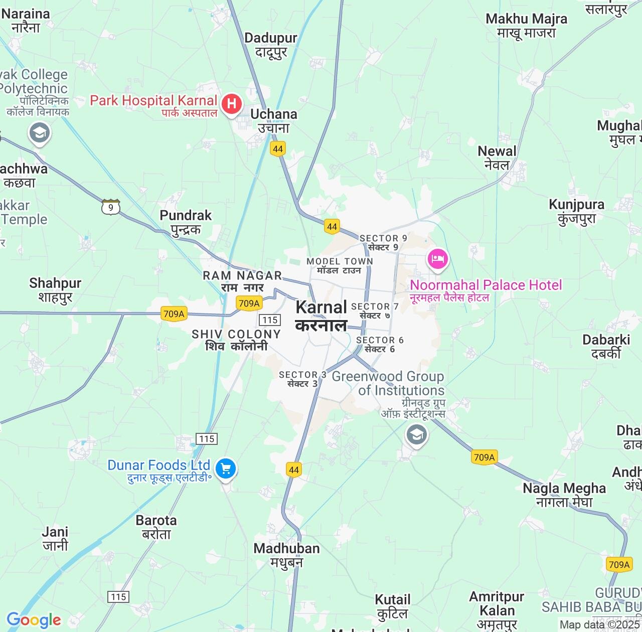 Map image for Intellectual Property Lawyers in Karnal and Haryana IP firms at coordinates  ; .