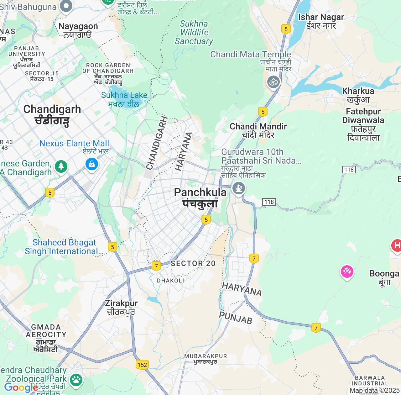 Map image for Intellectual Property Lawyers in Panchkula and Haryana IP firms at coordinates  ; .
