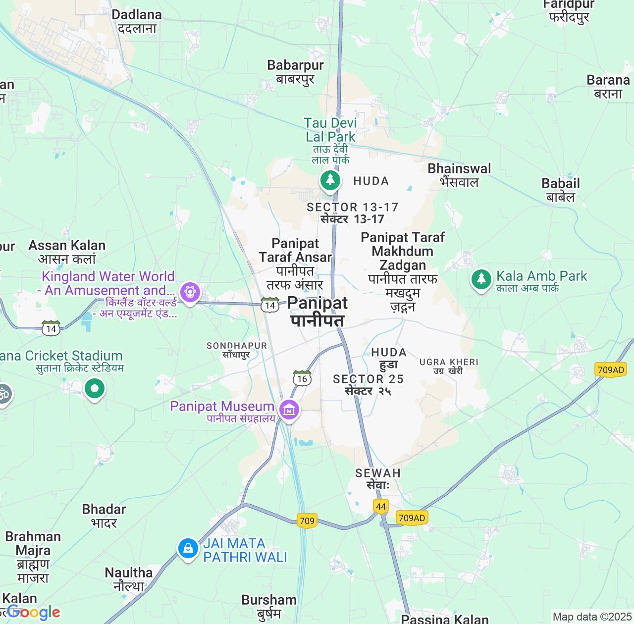 Map image for Intellectual Property Lawyers in Panipat and Haryana IP firms at coordinates  ; .