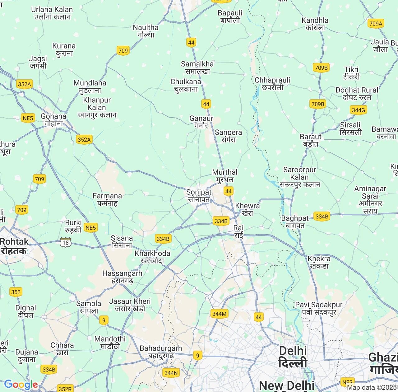 Map image for Intellectual Property Lawyers in Sonipat and Haryana IP firms at coordinates  ; .