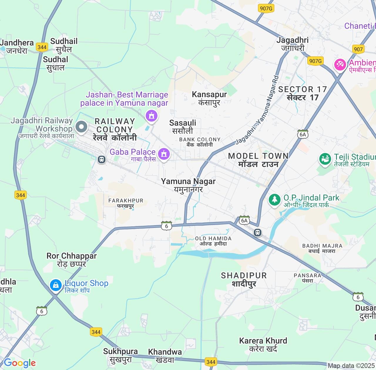 Map image for Intellectual Property Lawyers in Yamuna Nagar and Haryana IP firms at coordinates  ; .