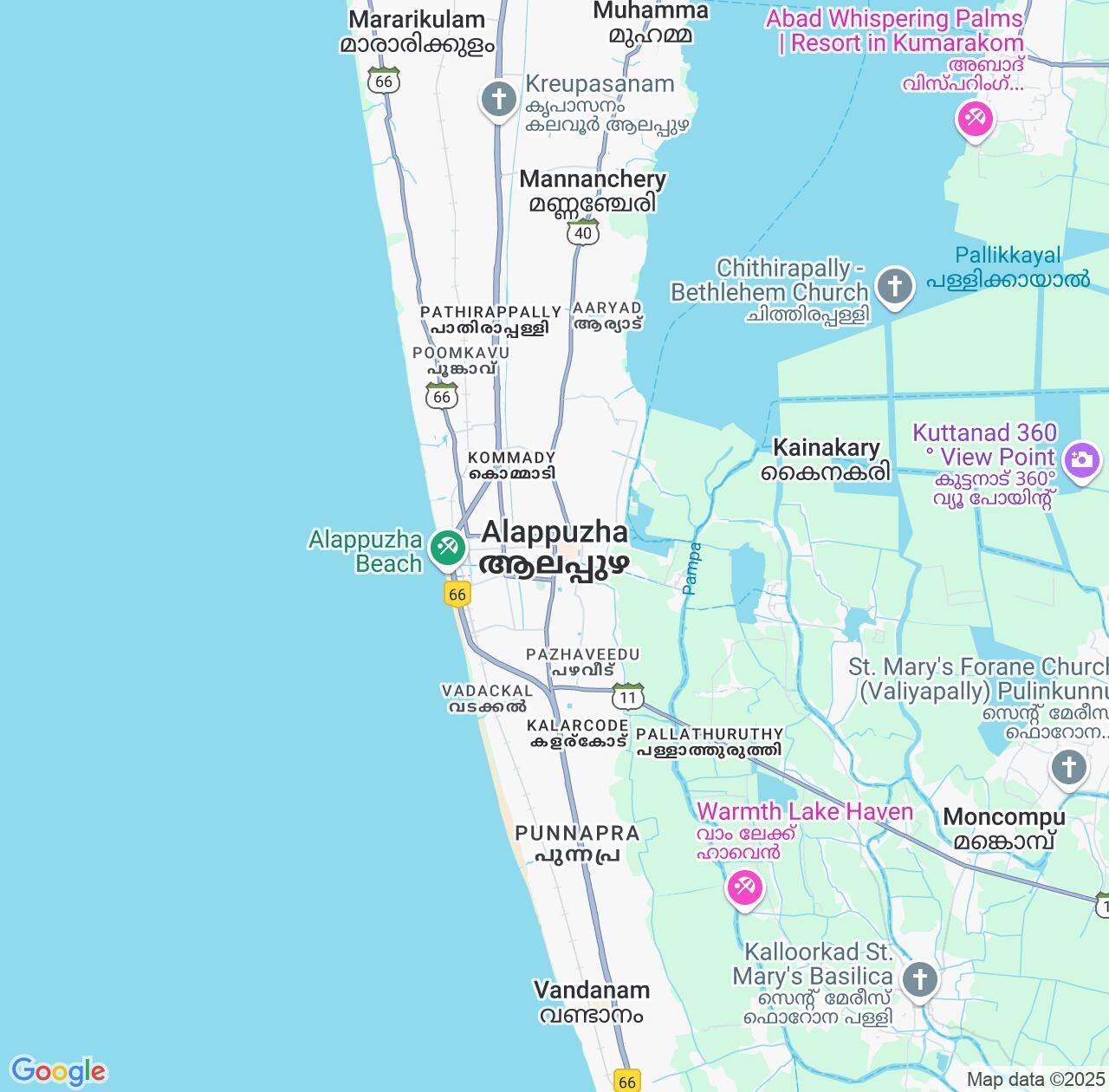 Map image for Intellectual Property Lawyers in Alappuzha and Kerala IP firms at coordinates  ; .