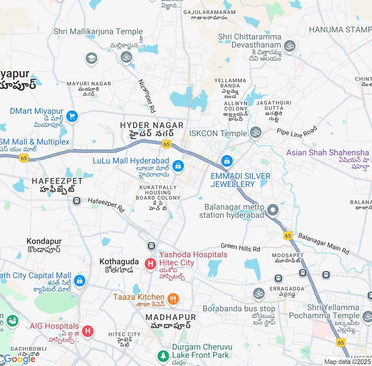 Map image for Intellectual Property Lawyers in Kukatpally and Telangana IP firms at coordinates  ; .