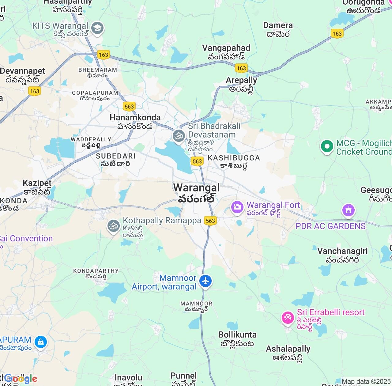 Map image for Intellectual Property Lawyers in Warangal and Telangana IP firms at coordinates  ; .