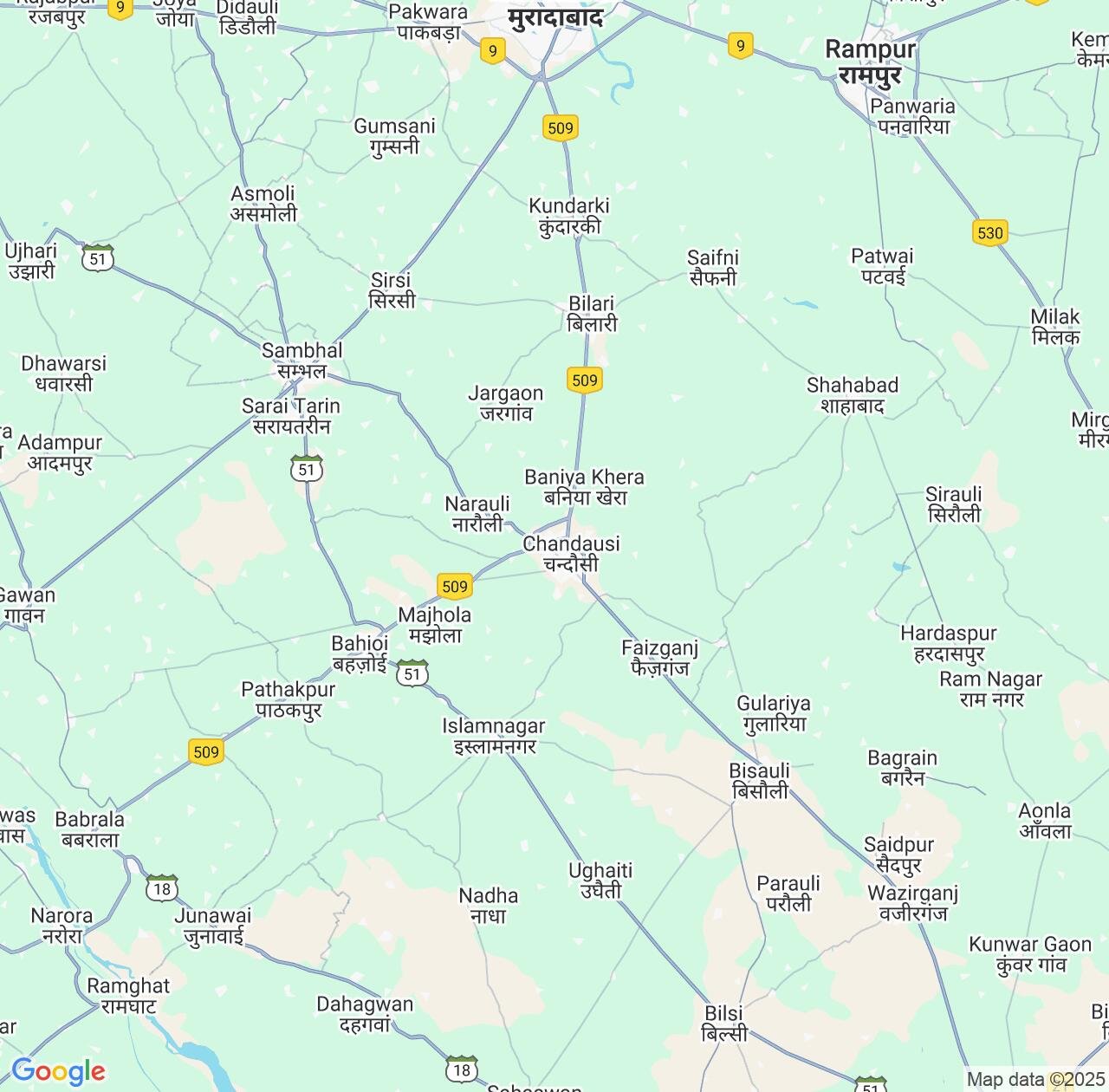 Map image for Intellectual Property Lawyers in Chanduasi and Uttar Pradesh IP firms at coordinates  ; .