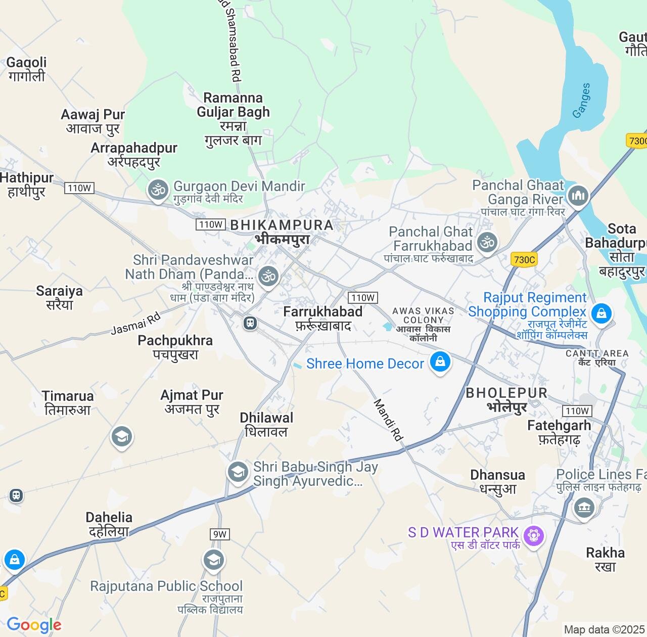 Map image for Intellectual Property Lawyers in Farrukhabad and Uttar Pradesh IP firms at coordinates  ; .