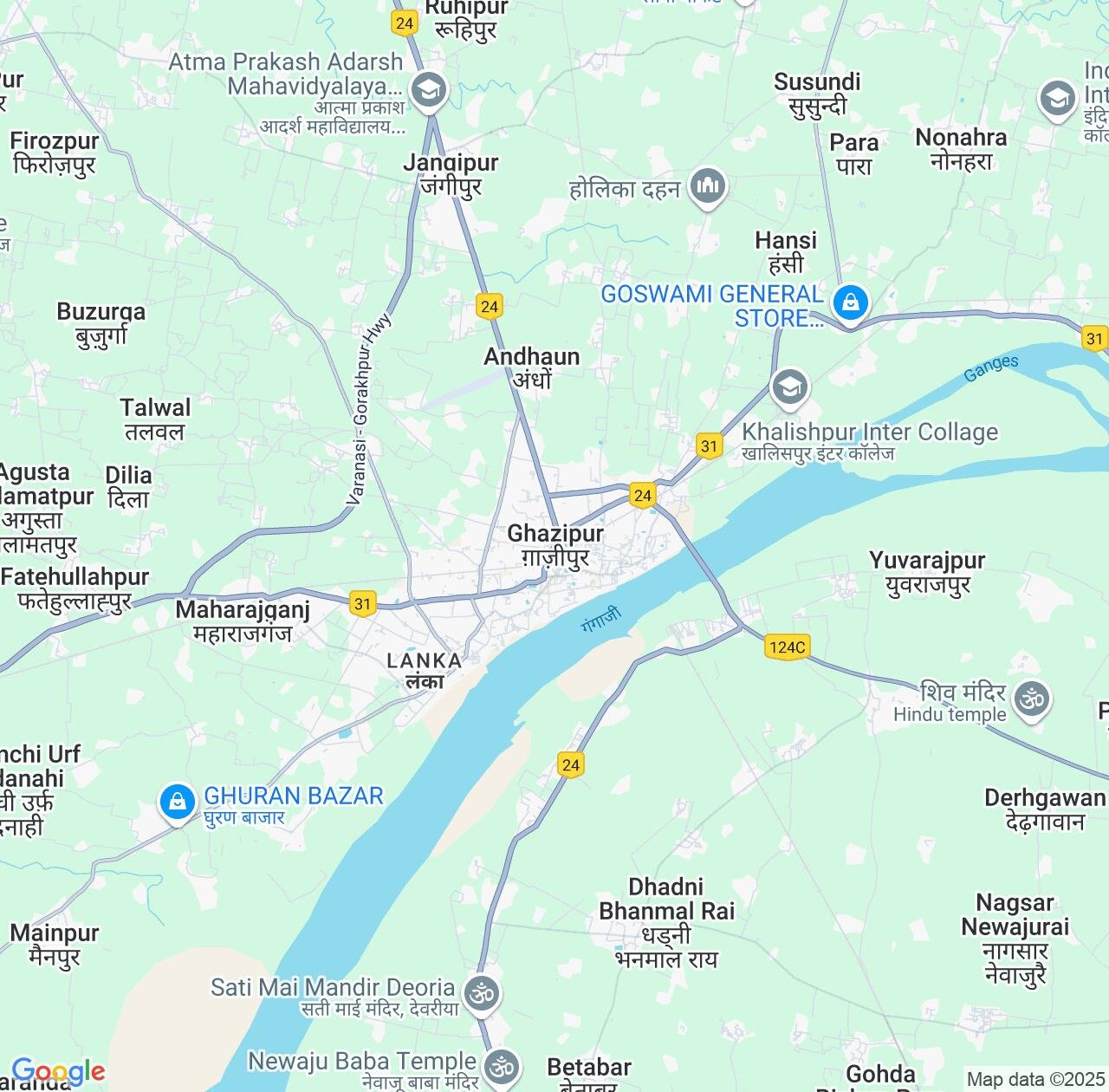 Map image for Intellectual Property Lawyers in Ghazipur and Uttar Pradesh IP firms at coordinates  ; .