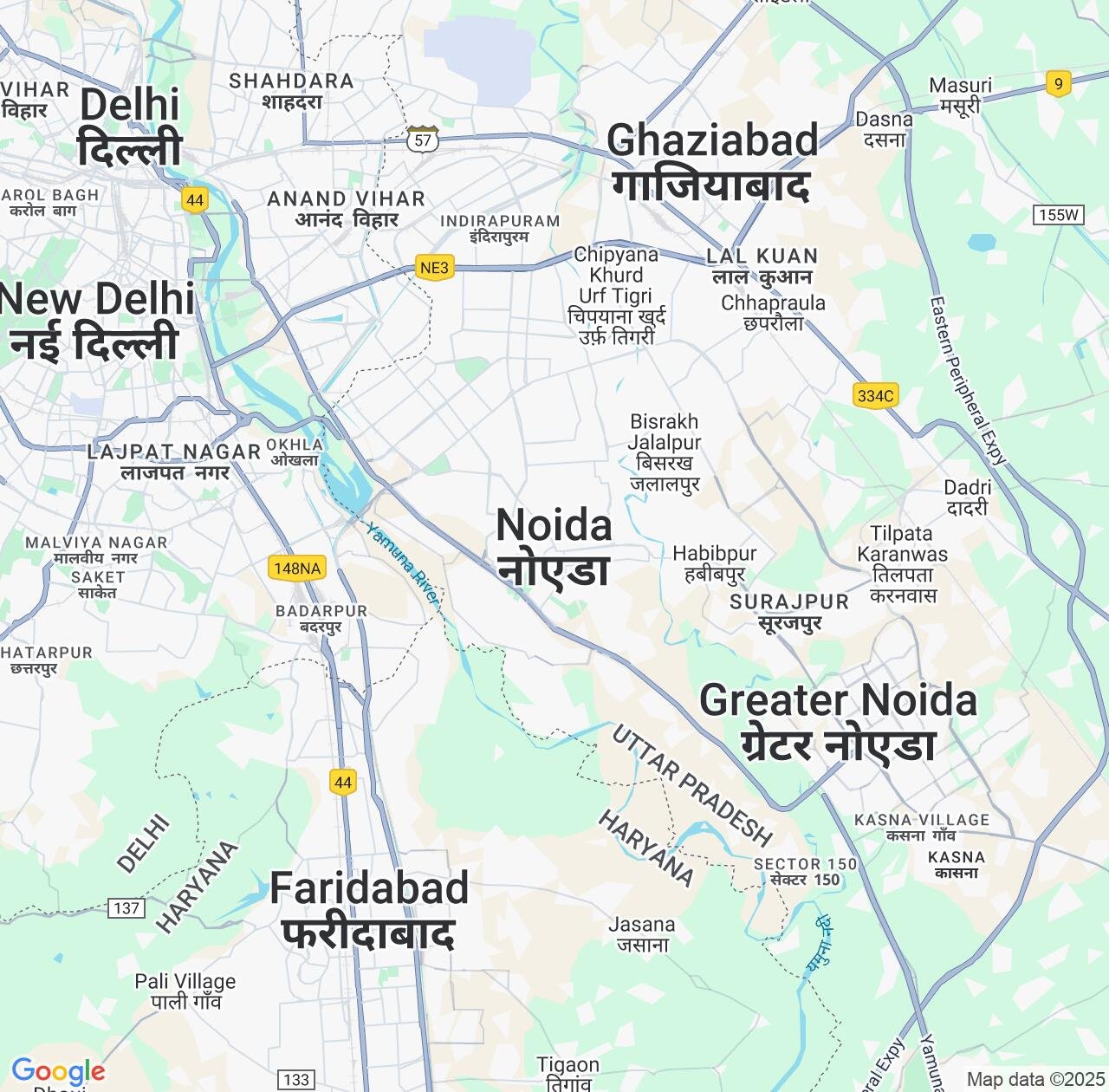 Map image for Intellectual Property Lawyers in Noida and Uttar Pradesh IP firms at coordinates  ; .