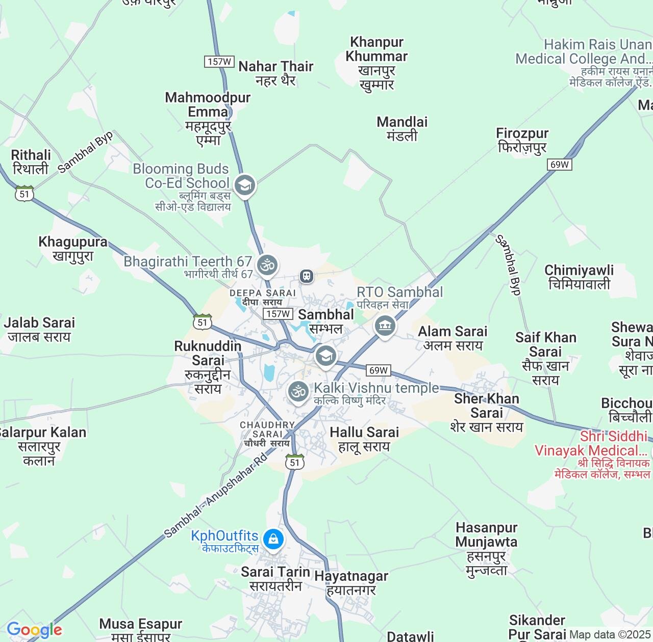Map image for Intellectual Property Lawyers in Sambhal and Uttar Pradesh IP firms at coordinates  ; .