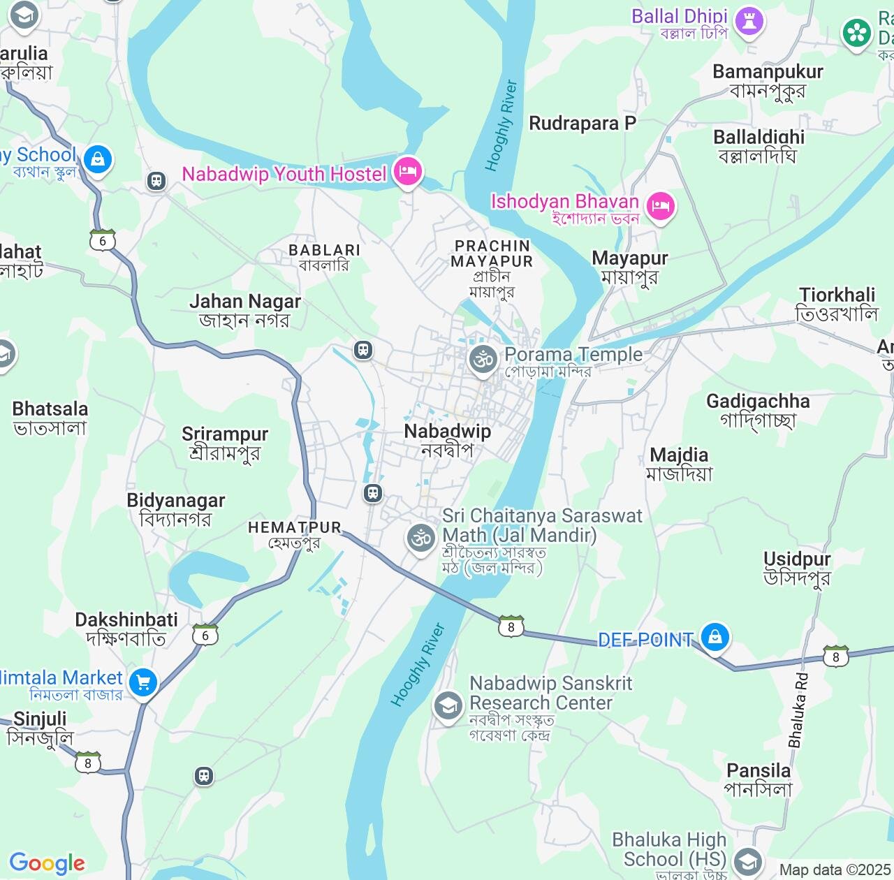 Map image for Intellectual Property Lawyers in Navadwip and West Bengal IP firms at coordinates  ; .